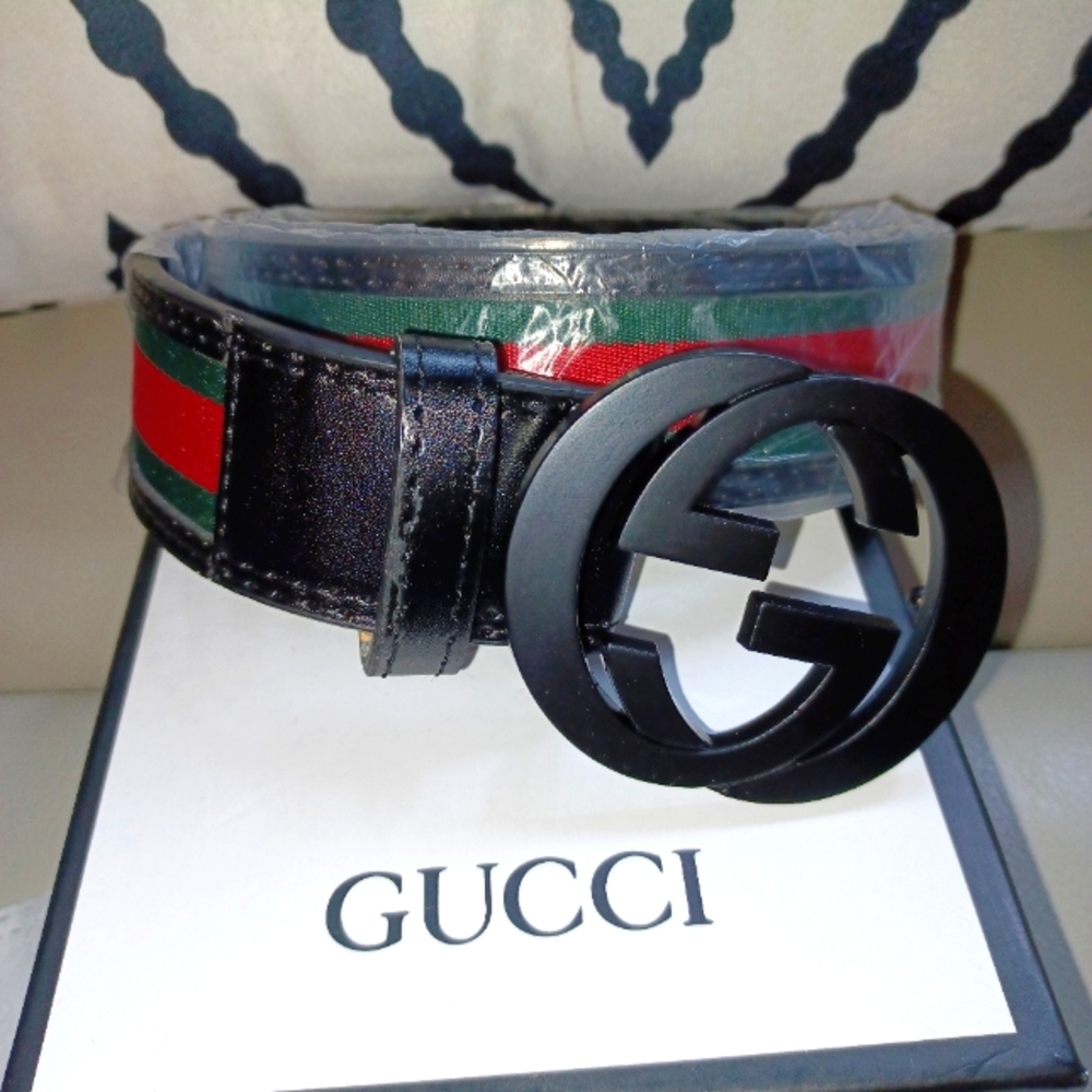 🖤💚❤️🔥 UNISEX BLACK LEATHER BELT ❤️💚🖤🔥